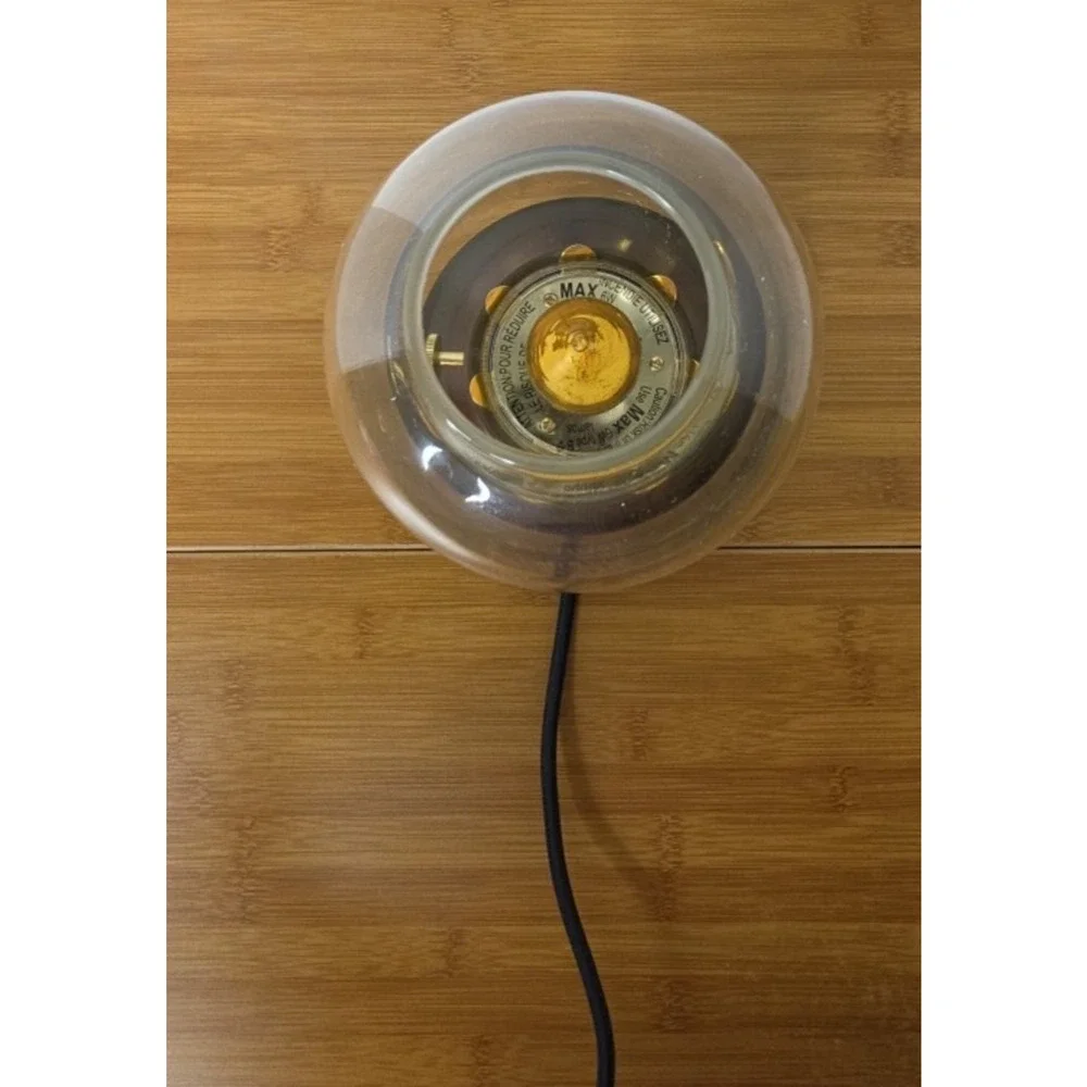 IKEA TARNABY Table‎ Lamp with Dimmer Knob Anthracite Black TÄRNABY
